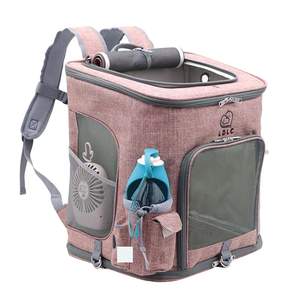 Melange Color Backpack Cat Carrier