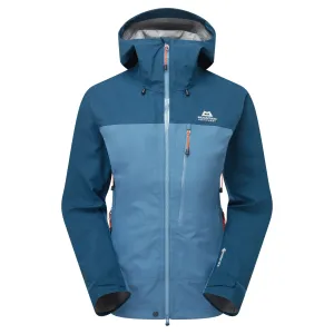 Mountain Equipment Makalu Women's GTX Waterproof Jacket - Stellar/Majolica