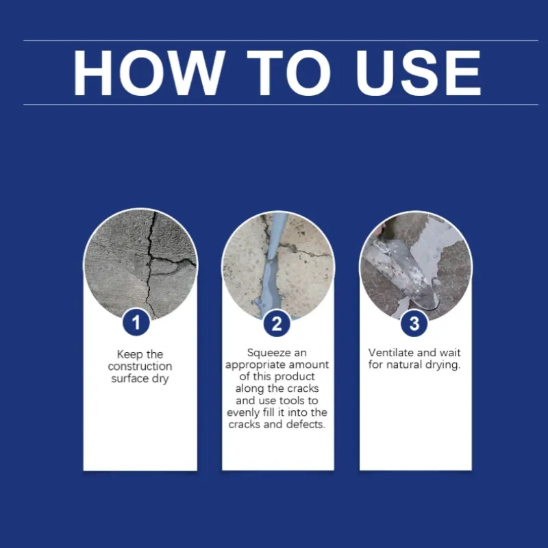 Multi-Functional Waterproof Crack Repair Agent