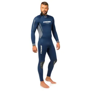 Open Box Cressi 3mm Mens Fast Full Wetsuit Back-Zip, Size: XX-Large