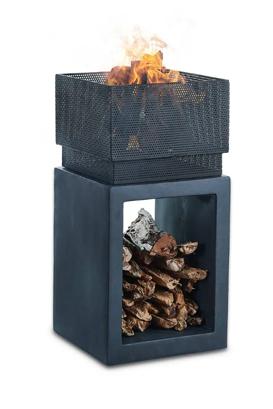 Outdoor Rectangular Fire Pit