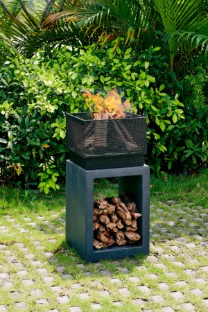 Outdoor Rectangular Fire Pit