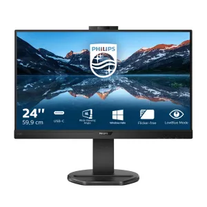 Philips B Line 243B9h - Led Monitor - 24" (23.8" Viewable) - 1920 X 1080 Full Hd (1080P) @ 75 Hz - Ips - 250 Cd/M² - 100