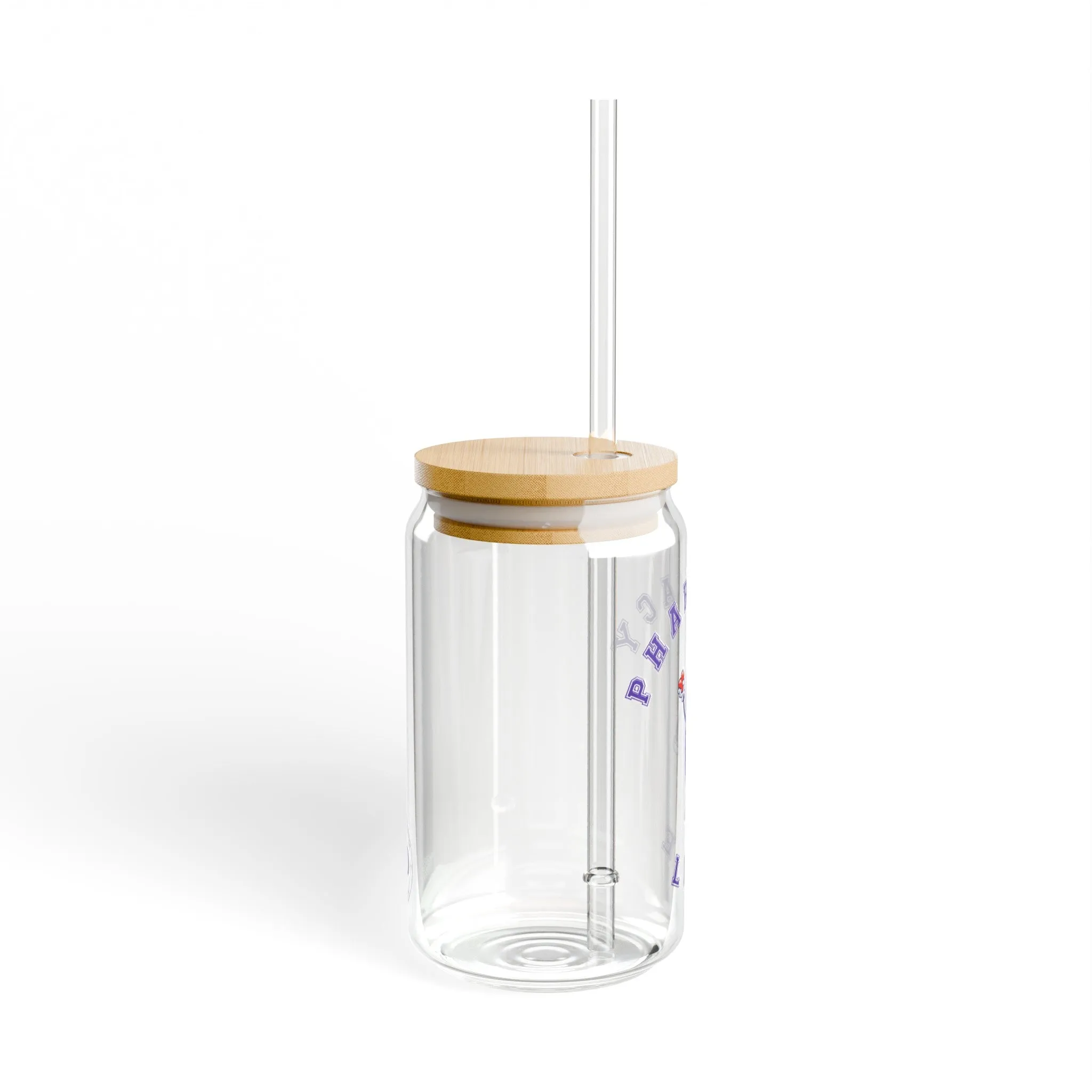 Purple Pharmacy Life Sipper Glass, 16oz