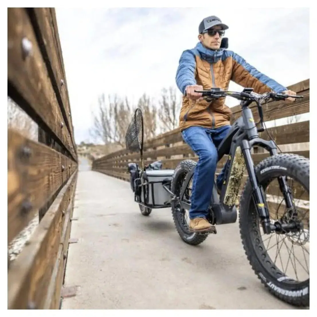 QUIETKAT| All Terrain Bike Cargo Trailer for Hunting