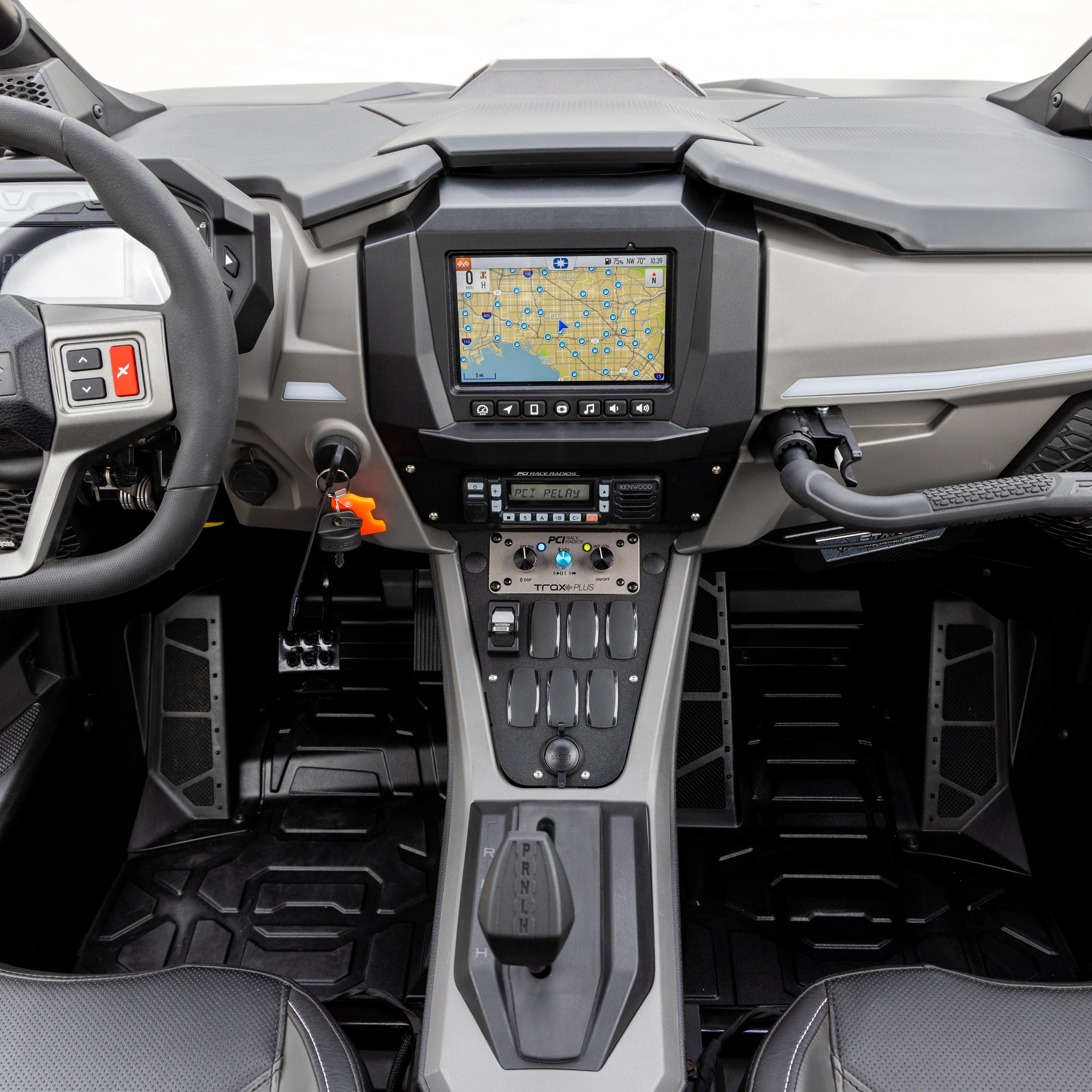 RZR Pro R Radio and Intercom Bracket