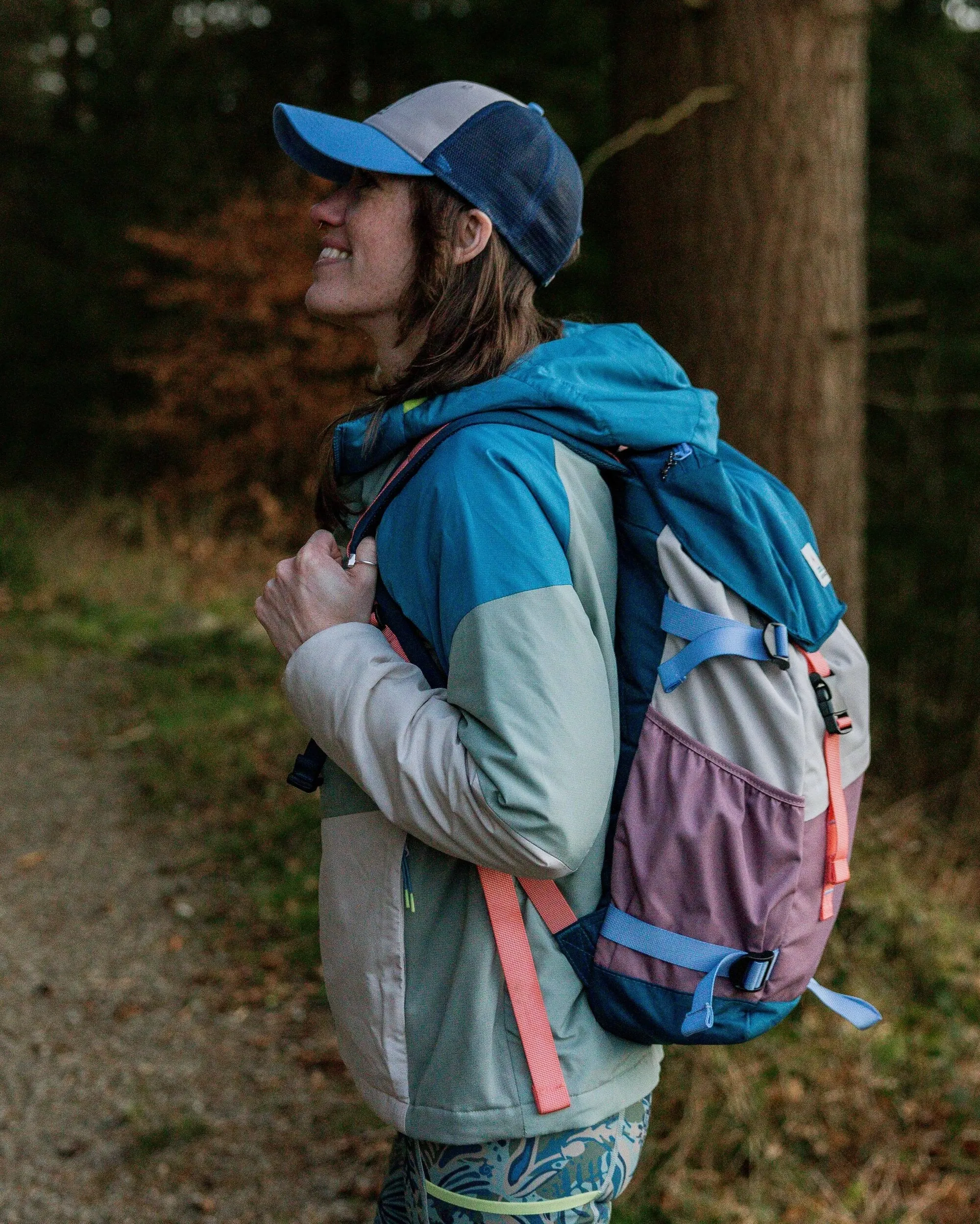 Shasta Lightweight Recycled Thermore Insulated Jacket - Pistachio/Blue Steel
