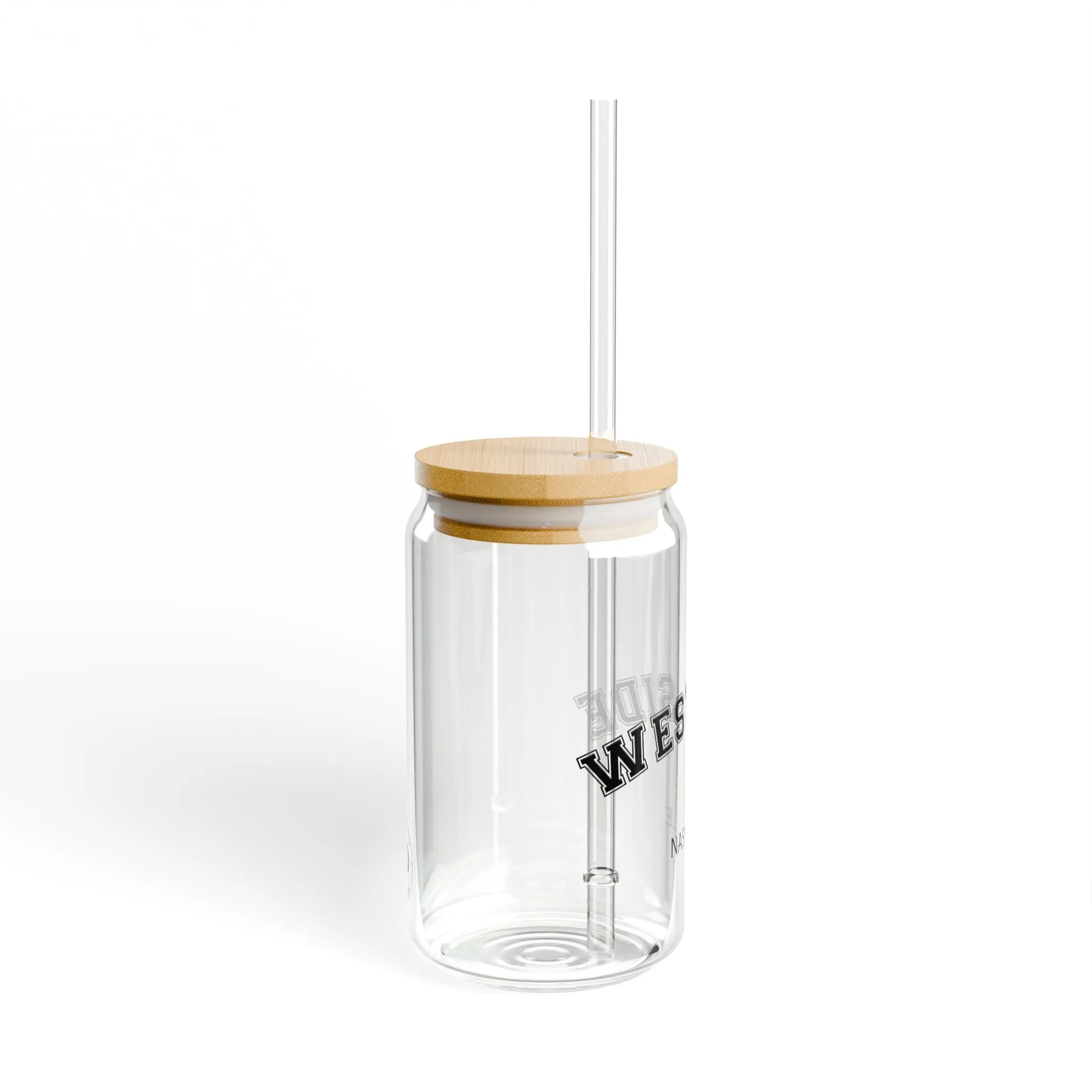 West Side Nashville, Sipper Glass, 16oz