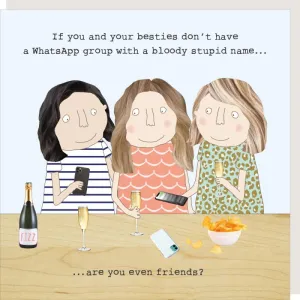 WhatsApp Group Card