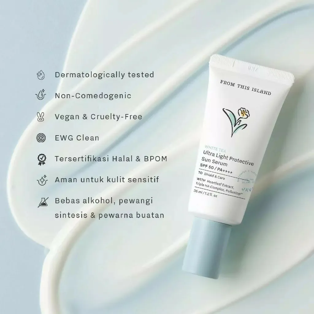 White Tea Ultra Light Protective Sun Serum