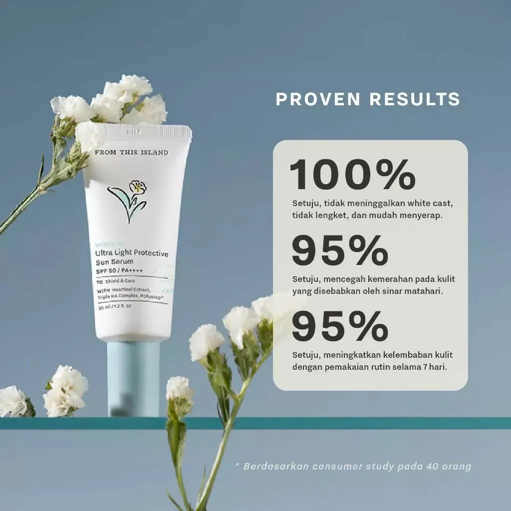 White Tea Ultra Light Protective Sun Serum