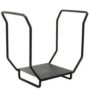 Wrought Iron Firewood Holder | 18 inches